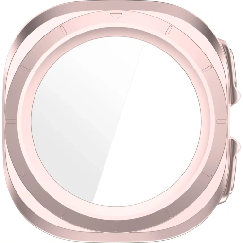 Kup Bizon Case+Glass Uhr Samsung Galaxy Watch Ultra 47 mm satin pink - BIZ6064 - {ean13} - Sklep Home Screen