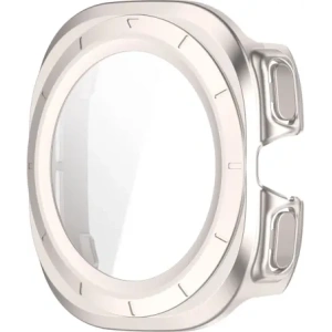 Kup Bizon Case+Glass Óra Samsung Galaxy Watch Ultra 47 mm selyem champagne - BIZ5912 - {ean13} - Sklep Home Screen