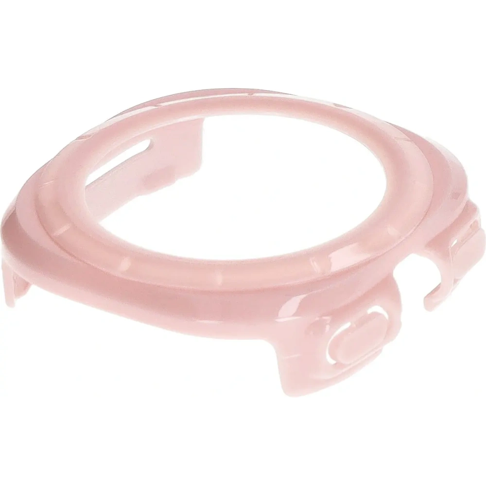 Etui ze szkłem do zegarka Bizon Case+Glass Watch do Samsung Galaxy Watch Ultra 47 mm różowe