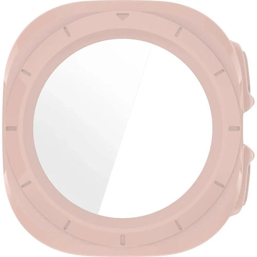 Kup Etui ze szkłem do zegarka Bizon Case+Glass Watch do Samsung Galaxy Watch Ultra 47 mm różowe - BIZ6069 - {ean13} - Sklep Home Screen