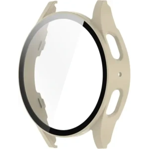 Kup Bizon Case+Glass Ceas Samsung Galaxy Watch 7 44 mm bej - BIZ6070 - {ean13} - Sklep Home Screen