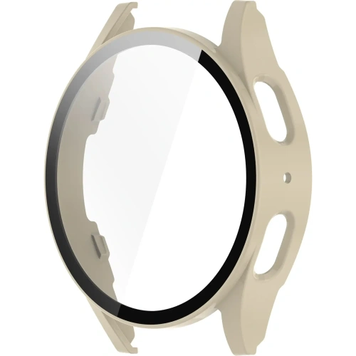 Kup Etui ze szkłem do zegarka Bizon Case+Glass Watch do Samsung Galaxy Watch 7 44 mm beżowe - BIZ6070 - {ean13} - Sklep Home Screen