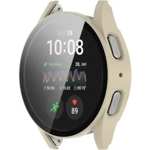 Kup Bizon Case+Glass Óra Samsung Galaxy Watch 7 44 mm bézs - BIZ6070 - {ean13} - Sklep Home Screen
