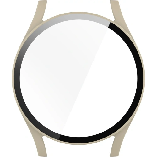 Kup Bizon Case+Glass Uhr Samsung Galaxy Watch 7 44 mm beige - BIZ6070 - {ean13} - Sklep Home Screen