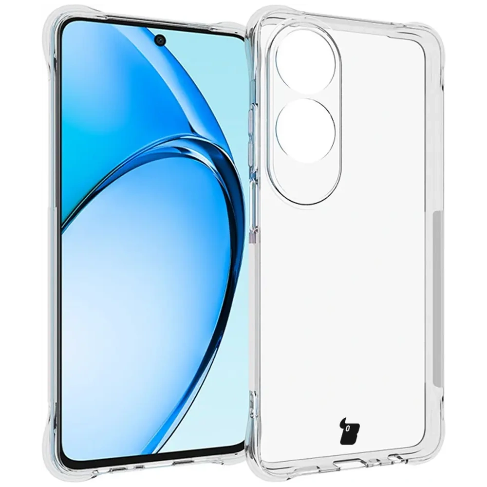 Elastyczne etui Bizon Case Salpa do Oppo A60 4G przezroczyste