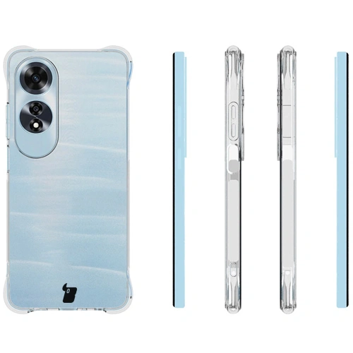 Kup Elastyczne etui Bizon Case Salpa do Oppo A60 4G przezroczyste - BIZ6071 - {ean13} - Sklep Home Screen