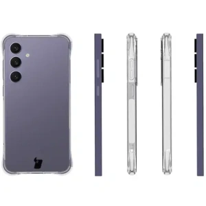 Elastický obal Bizon Case Salpa pro Samsung Galaxy S24 FE průhledný