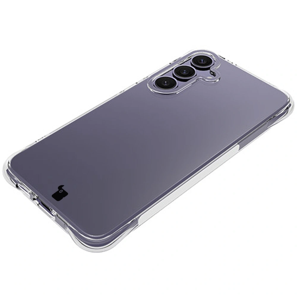 Elastyczne etui Bizon Case Salpa do Samsung Galaxy S24 FE przezroczyste