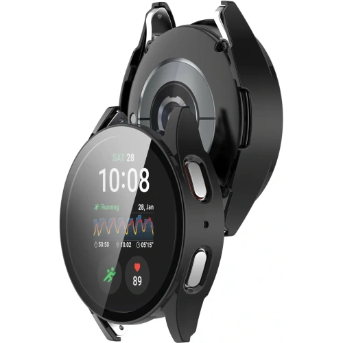 Buy Bizon Case+Glass Watch Samsung Galaxy Watch 7 44 mm black - BIZ6073 - {ean13} - Home Screen Store Europe