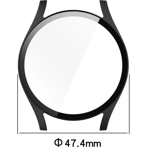Buy Bizon Case+Glass Watch Samsung Galaxy Watch 7 44 mm black - BIZ6073 - {ean13} - Home Screen Store Europe
