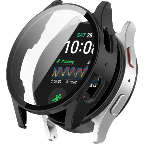 Buy Bizon Case+Glass Watch Samsung Galaxy Watch 7 44 mm black - BIZ6073 - {ean13} - Home Screen Store Europe