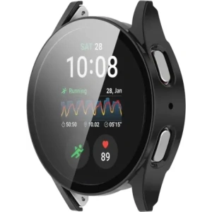 Kup Bizon Case+Glass Ceas Samsung Galaxy Watch 7 44 mm negru - BIZ6073 - {ean13} - Sklep Home Screen