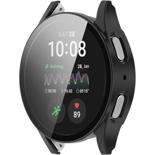 Buy Bizon Case+Glass Watch Samsung Galaxy Watch 7 44 mm black - BIZ6073 - {ean13} - Home Screen Store Europe