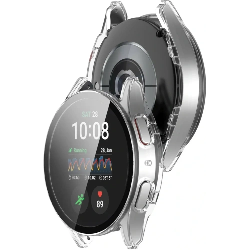 Kup Etui ze szkłem do zegarka Bizon Case+Glass Watch do Samsung Galaxy Watch 7 44 mm przezroczyste - BIZ6075 - {ean13} - Sklep Home Screen