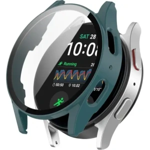 Kup Bizon Case+Glass Watch Samsung Galaxy Watch 7 44 mm verde - BIZ6076 - {ean13} - Sklep Home Screen