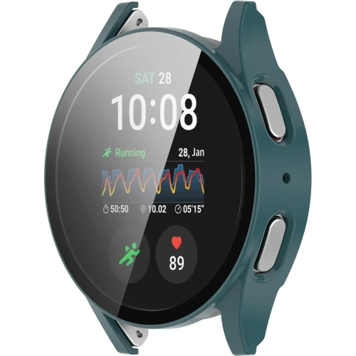 Kup Bizon Case+Glass Watch Samsung Galaxy Watch 7 44 mm verde - BIZ6076 - {ean13} - Sklep Home Screen