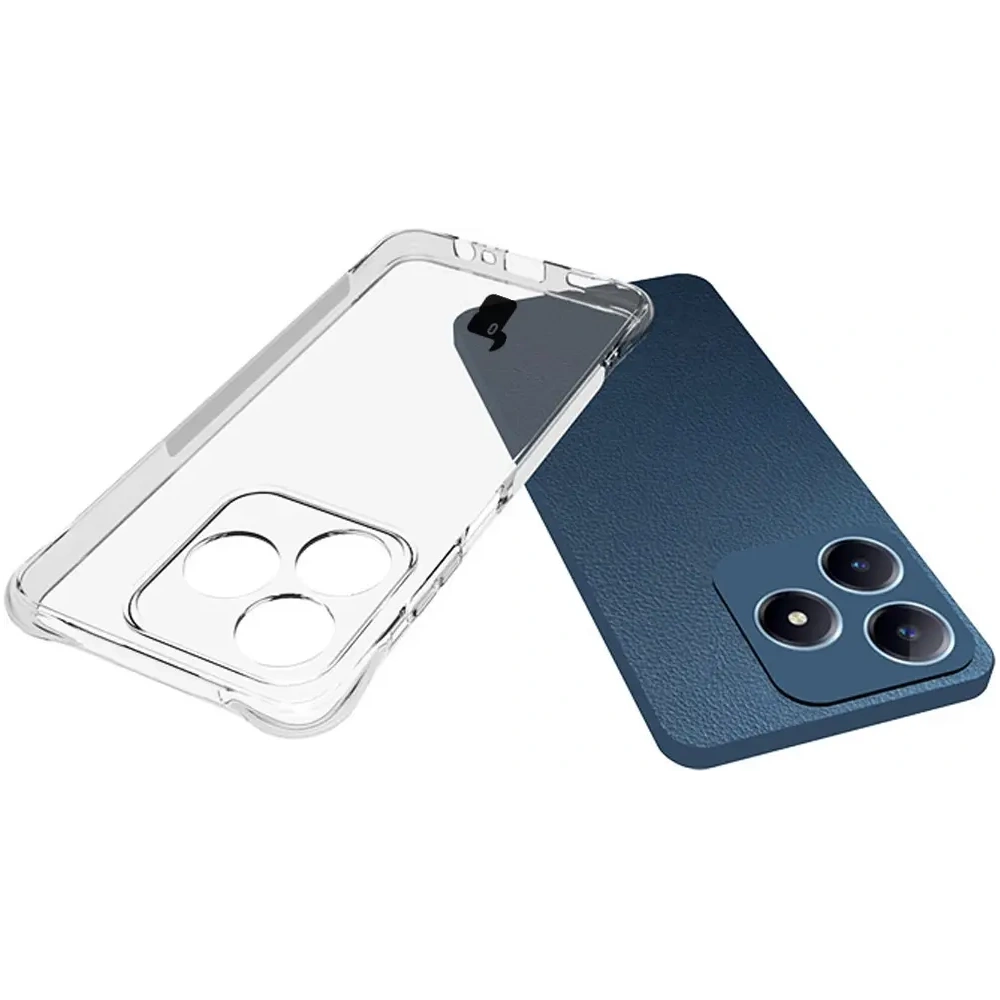 Elastyczne etui Bizon Case Salpa do Realme C63 4G przezroczyste