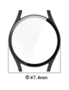 Kup Etui ze szkłem do zegarka Bizon Case+Glass Watch do Samsung Galaxy Watch 7 44 mm czarne matowe - BIZ6078 - {ean13} - Sklep Home Screen