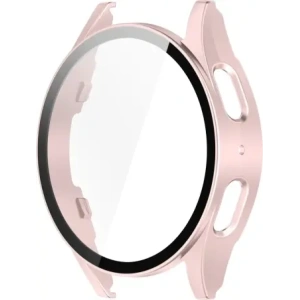 Kup Bizon Case+Glass Ceas Samsung Galaxy Watch 7 44 mm roz satinat - BIZ6079 - {ean13} - Sklep Home Screen