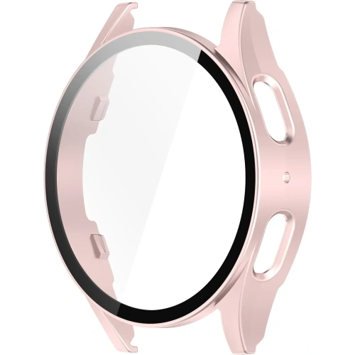 Kup Bizon Case+Glass óra Samsung Galaxy Watch 7 44 mm selyem rózsaszín - BIZ6079 - {ean13} - Sklep Home Screen