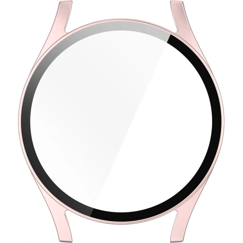 Kup Etui ze szkłem do zegarka Bizon Case+Glass Watch do Samsung Galaxy Watch 7 44 mm satynowo różowe - BIZ6079 - {ean13} - Sklep Home Screen