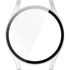 Kup Bizon Case+Glass Watch Samsung Galaxy Watch 7 44 mm satin champagne - BIZ6080 - {ean13} - Sklep Home Screen