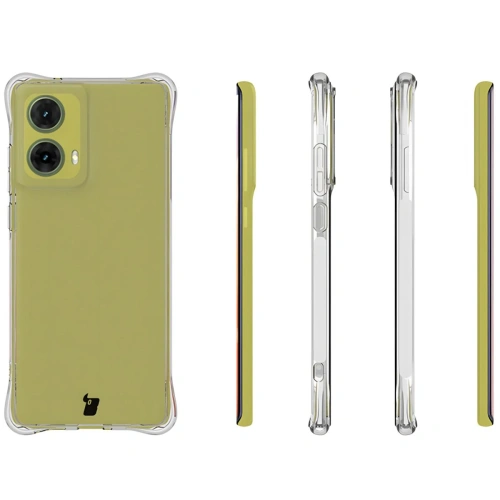 Kup Bizon Case Clear Pack carcasă flexibilă + 2x folie de ecran Motorola Moto G85 5G clară - BIZ6082 - {ean13} - Sklep Home Screen