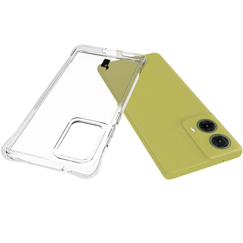 Kup Bizon Case Clear Pack carcasă flexibilă + 2x folie de ecran Motorola Moto G85 5G clară - BIZ6082 - {ean13} - Sklep Home Screen