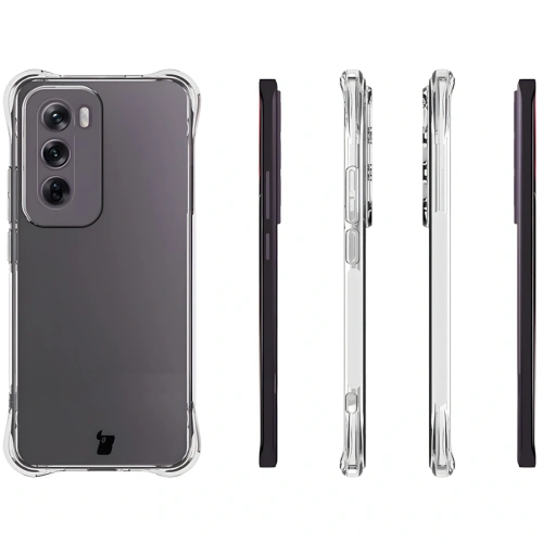 Kup Etui + 2x folia na ekran Bizon Case Clear Pack do Oppo Reno12 przezroczyste - BIZ6083 - {ean13} - Sklep Home Screen
