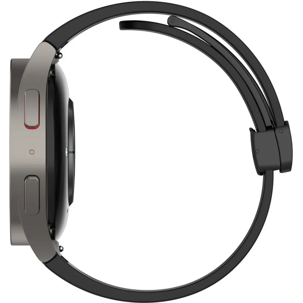 Silikonowy pasek Bizon Strap Watch Silicone do Samsung Galaxy Watch FE/7/6/6 Classic/5/5 Pro/4/4 Classic czarny