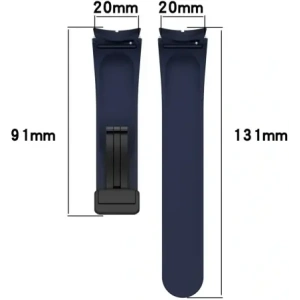 Kup Bizon Strap Watch Silicone Samsung Galaxy Watch FE/7/6/6 Classic/5/5 Pro/4/4 Classic tengerészkék - BIZ6086 - {ean13} - Sklep Home Screen