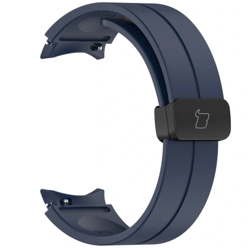 Kup Bizon Strap Uhr Silikon Samsung Galaxy Watch FE/7/6/6 Classic/5/5 Pro/4/4 Classic marineblau - BIZ6086 - {ean13} - Sklep Home Screen