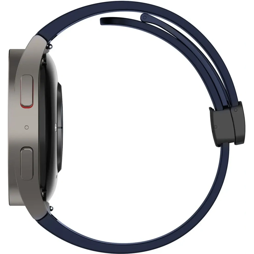 Silikonowy pasek Bizon Strap Watch Silicone do Samsung Galaxy Watch FE/7/6/6 Classic/5/5 Pro/4/4 Classic granatowy