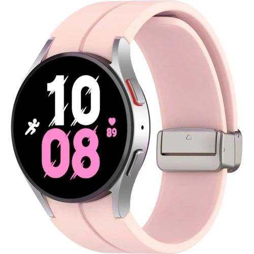 Buy Bizon Strap Watch Silicone Samsung Galaxy Watch FE/7/6/6 Classic/5/5 Pro/4/4 Classic light rose - BIZ6087 - {ean13} - Home Screen Store Europe