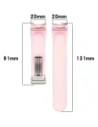 Buy Bizon Strap Watch Silicone Samsung Galaxy Watch FE/7/6/6 Classic/5/5 Pro/4/4 Classic light rose - BIZ6087 - {ean13} - Home Screen Store Europe