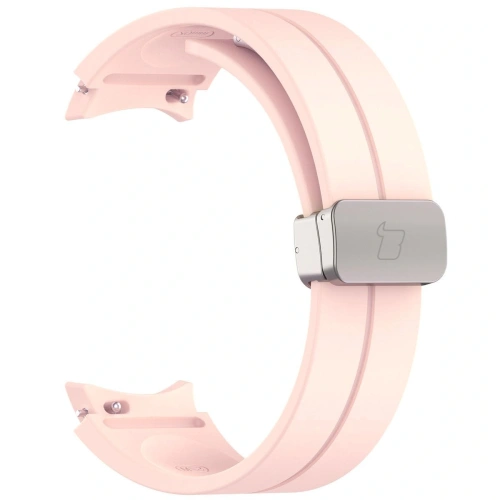 Buy Bizon Strap Watch Silicone Samsung Galaxy Watch FE/7/6/6 Classic/5/5 Pro/4/4 Classic light rose - BIZ6087 - {ean13} - Home Screen Store Europe