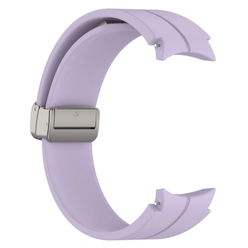Kup Silikonový pásek Bizon Strap Watch Silicone do Samsung Galaxy Watch FE/7/6/6 Classic/5/5 Pro/4/4 Classic levandulový - BIZ6088 - {ean13} - Sklep Home Screen