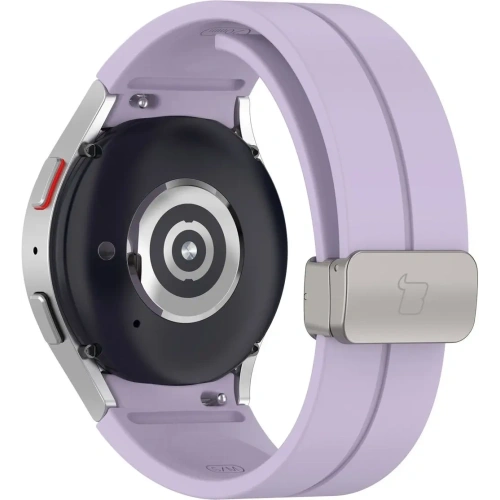 Kup Silikonový pásek Bizon Strap Watch Silicone do Samsung Galaxy Watch FE/7/6/6 Classic/5/5 Pro/4/4 Classic levandulový - BIZ6088 - {ean13} - Sklep Home Screen