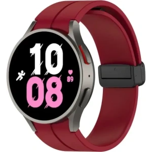 Buy Bizon Strap Watch Silicone Samsung Galaxy Watch FE/7/6/6 Classic/5/5 Pro/4/4 Classic burgundy - BIZ6089 - {ean13} - Home Screen Store Europe