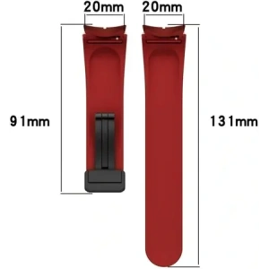 Kup Bizon Strap Watch Silicone Samsung Galaxy Watch FE/7/6/6 Classic/5/5 Pro/4/4 Classic bordó - BIZ6089 - {ean13} - Sklep Home Screen