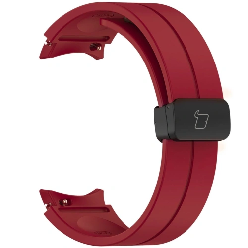 Kup Bizon Strap Watch Silicone Samsung Galaxy Watch FE/7/6/6 Classic/5/5 Pro/4/4 Classic bordó - BIZ6089 - {ean13} - Sklep Home Screen