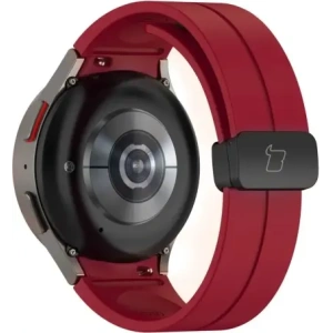 Kup Bizon Strap Watch Silikon Samsung Galaxy Watch FE/7/6/6 Classic/5/5 Pro/4/4 Classic burgunderrot - BIZ6089 - {ean13} - Sklep Home Screen