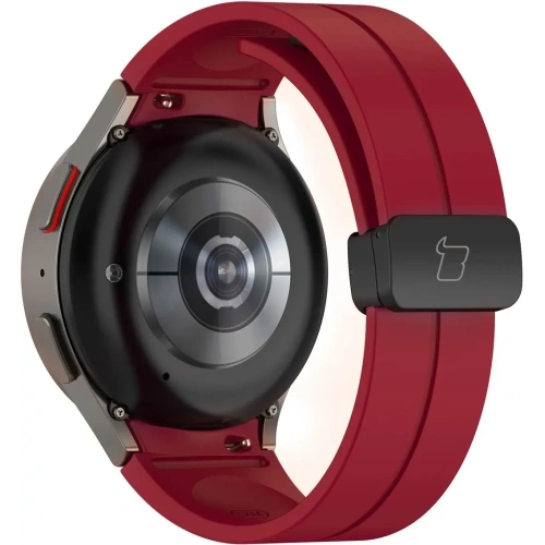 Kup Bizon Strap Watch Silicone Samsung Galaxy Watch FE/7/6/6 Classic/5/5 Pro/4/4 Classic bordó - BIZ6089 - {ean13} - Sklep Home Screen