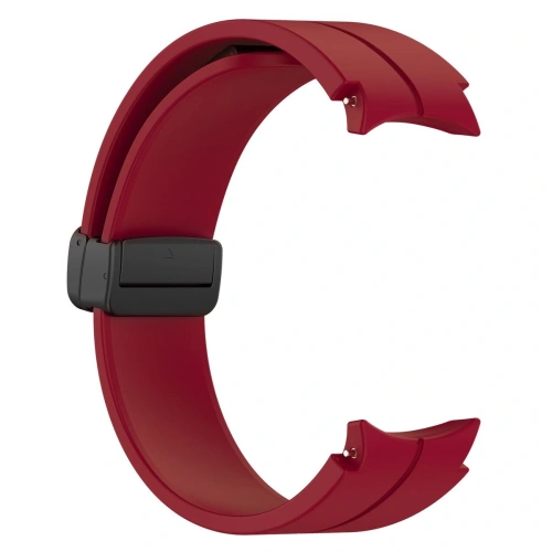 Kup Bizon Strap Watch Silicone Samsung Galaxy Watch FE/7/6/6 Classic/5/5 Pro/4/4 Classic bordó - BIZ6089 - {ean13} - Sklep Home Screen