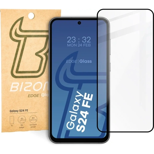 Kup Bizon Glass Edge 2 Samsung Galaxy S24 FE 5G fekete - BIZ6090 - {ean13} - Sklep Home Screen