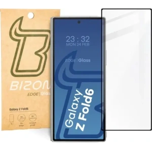 Kup Sklo tvrzené Bizon Glass Edge 2 do Samsung Galaxy Z Fold6 černý rámeček - BIZ6091 - {ean13} - Sklep Home Screen