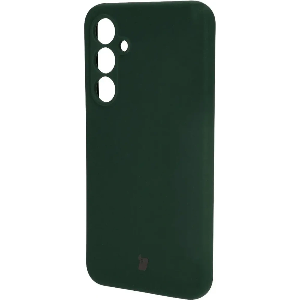 Silikonowe etui Bizon Soft Case do Samsung Galaxy A35 5G ciemnozielone