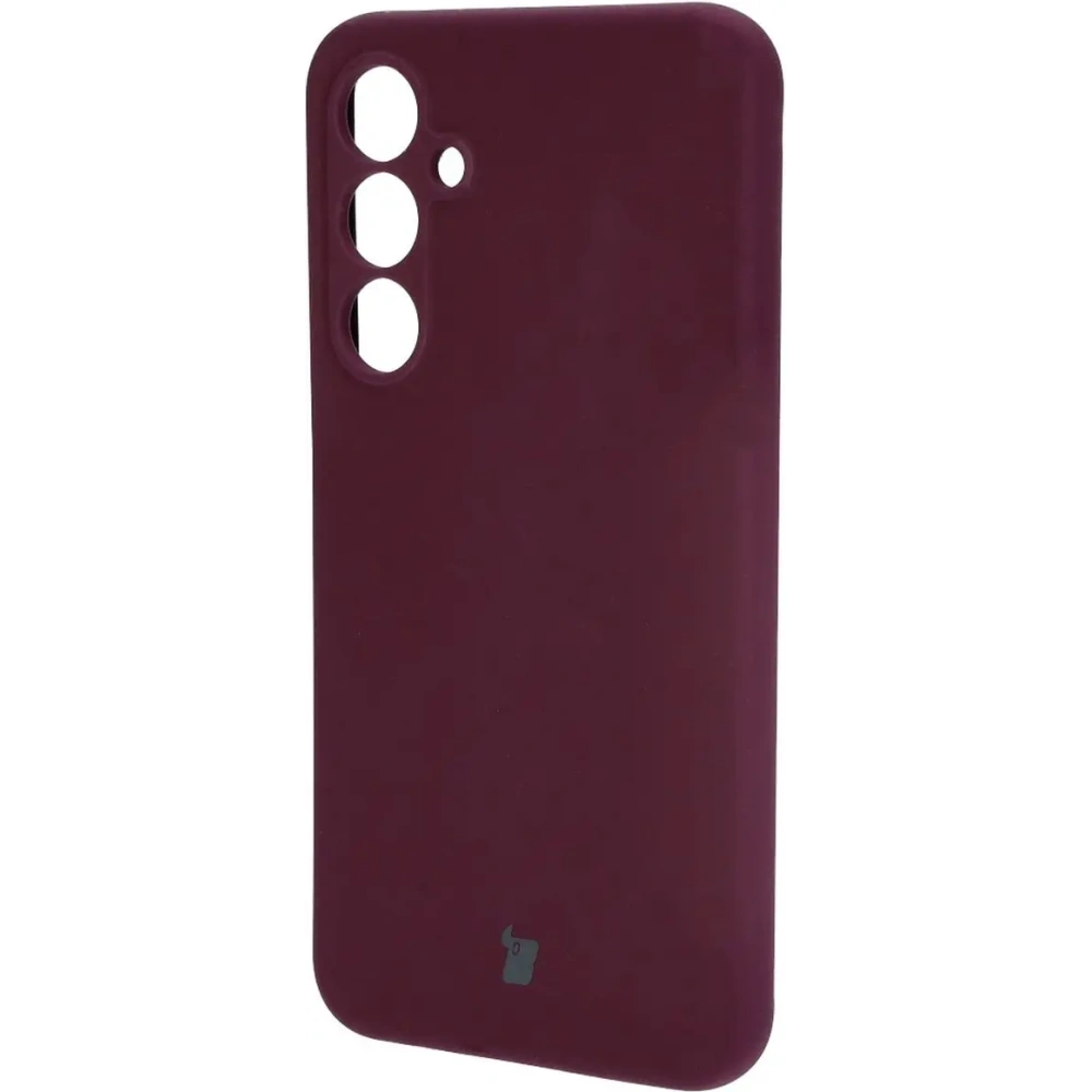 Silikonowe etui Bizon Soft Case do Samsung Galaxy A35 5G ciemnofioletowe