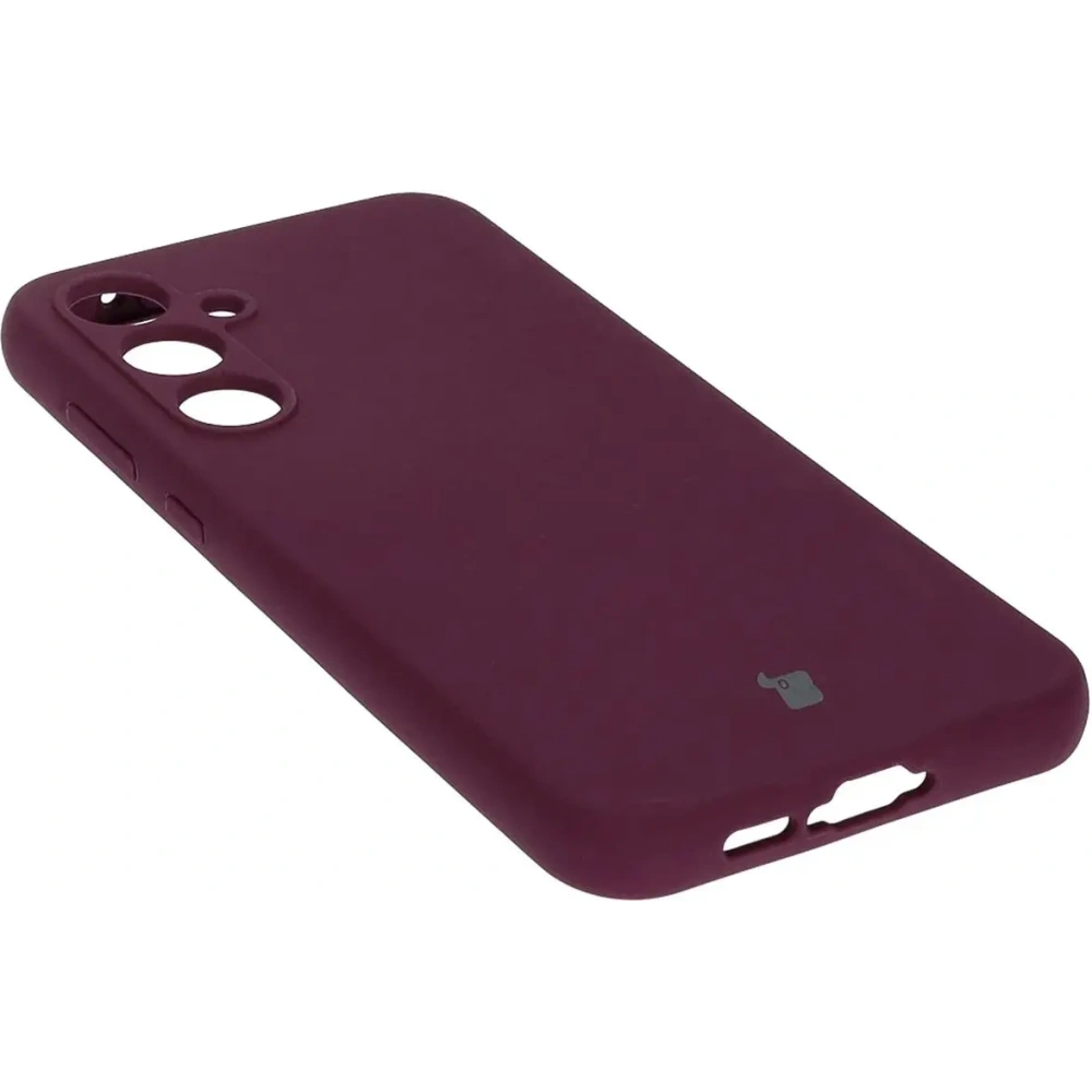 Silikonowe etui Bizon Soft Case do Samsung Galaxy A35 5G ciemnofioletowe