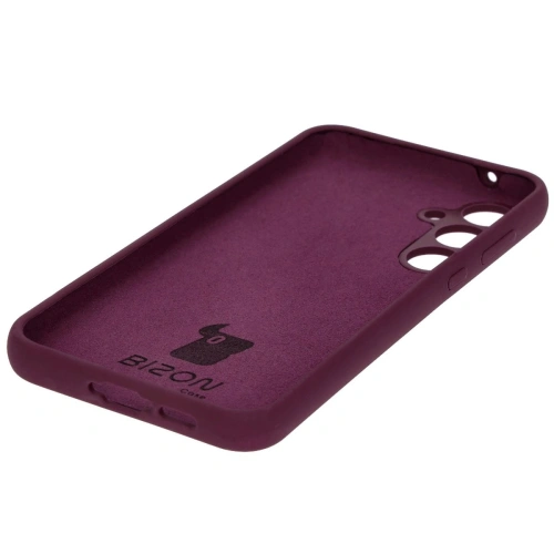 Kup Silikonowe etui Bizon Soft Case do Samsung Galaxy A35 5G ciemnofioletowe - BIZ6096 - {ean13} - Sklep Home Screen